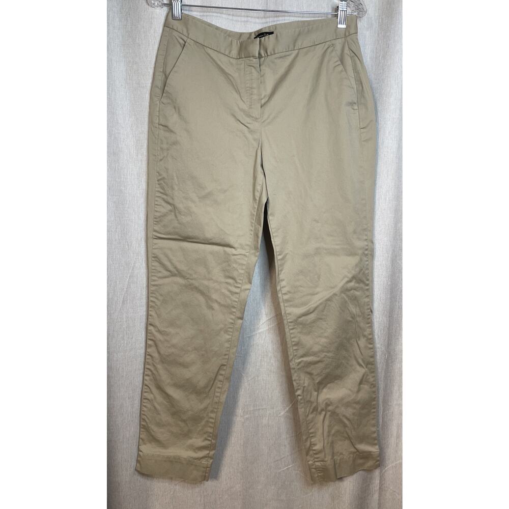 Massimo Dutti Pants Women’sUS Size 6 Khaki/Tan Chino Career